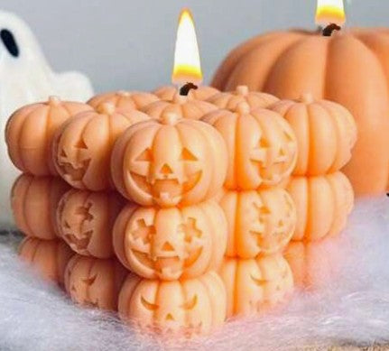 Pumpkin Stack Candle